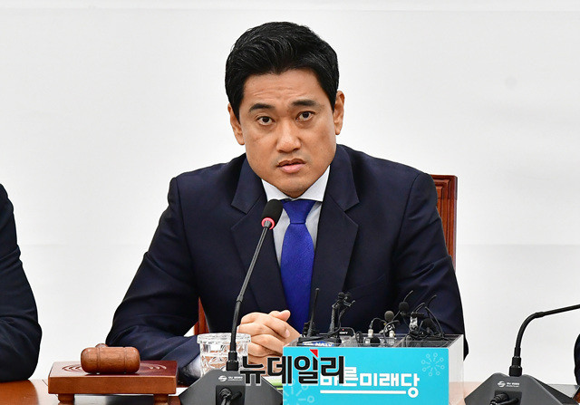 ▲ 오신환 바른미래당 원내대표. ⓒ이종현 기자