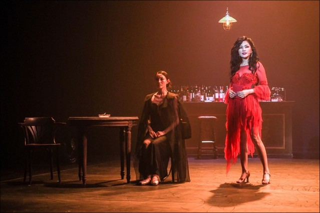 ▲ 10일 오후 서울 종로구 세종문화회관 S씨어터에서 열린 김주원의 탱고 발레 '3분 : 그녀의 시간' 프레스콜 현장.ⓒ세종문화회관