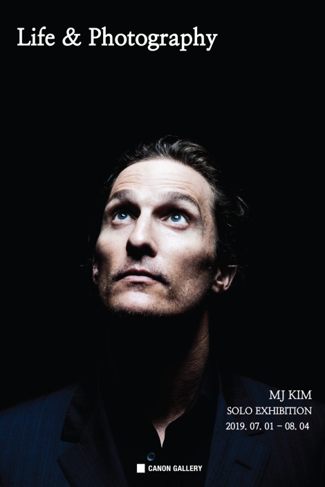 ▲ MJ KIM의 사진전 'Life & Photography' 포스터.ⓒ캐논코리아컨슈머이미징