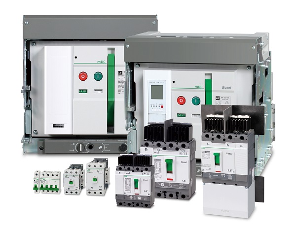 ▲ LS산전의 스마트 직류 전력기기. ⓒLS산전