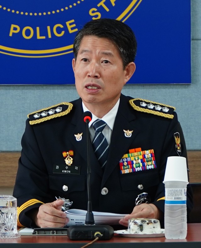 ▲ 권수각 신임 제천경찰서장.ⓒ제천경찰서