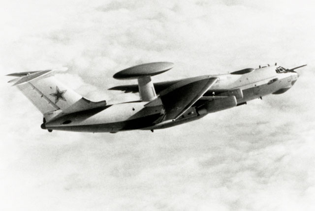 ▲ 냉전 당시 촬영된 러시아 A-50 공중조기경보통제기. 독도 영공을 침범한 기종이다. ⓒ위키피디아 공개사진.