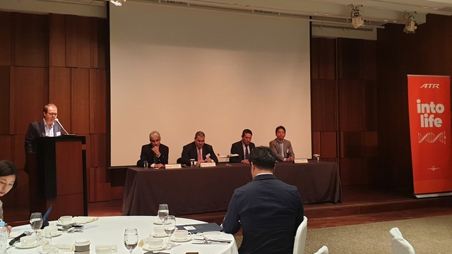 ▲ 24일 서울신라호텔에서 ATR 항공사는 미디어간담회를 진행했다ⓒ박성수 기자