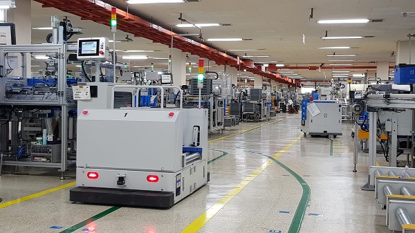 ▲ LS산전의 청주 스마트공장. ⓒLS산전