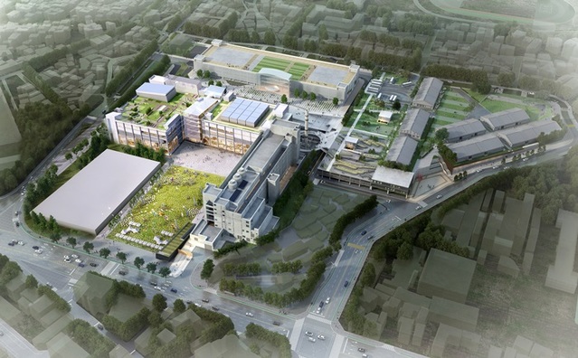 ▲ 청주시 옛 연초제조창 도시재생사업 조감도.ⓒ청주시