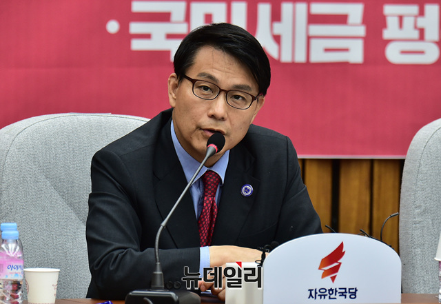 ▲ 윤상현 자유한국당 의원.ⓒ이종현 기자