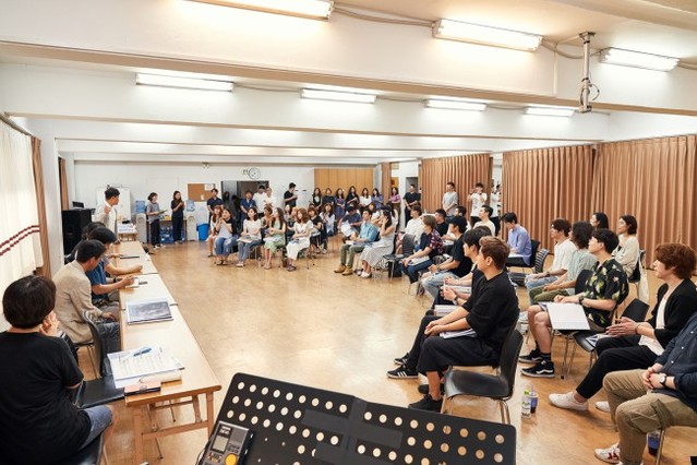 ▲ 뮤지컬 '사랑했어요' 상견례 현장.ⓒ호박덩쿨, 오스텔