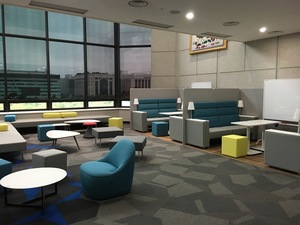 ▲ NH투자증권 'Creator Lounge'. ⓒ NH투자증권