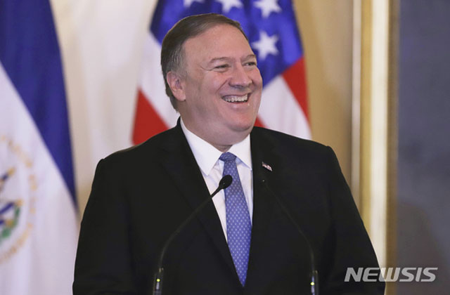 ▲ 마이크 폼페이오 미국 국무장관. ⓒ뉴시스. 무단전재 및 재배포 금지.