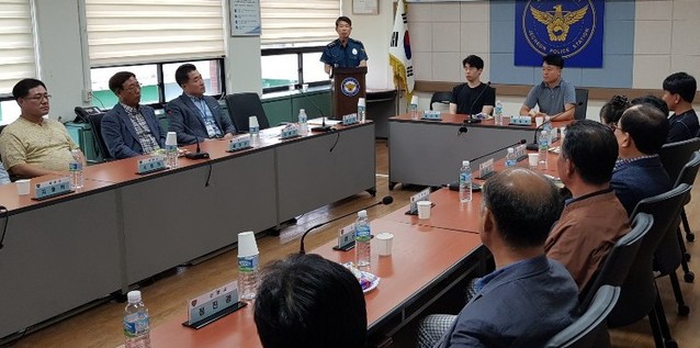 ▲ 31일 제천경찰서가 주관한 충북 북부권 합동 경찰 반부패 대토론회 모습.ⓒ제천경찰서