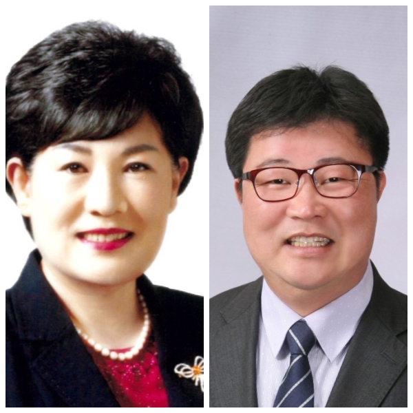 ▲ 제천시의회 이정임(왼쪽), 이재신 의원.ⓒ제천시의회