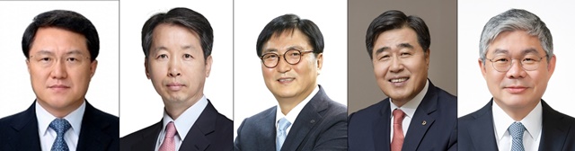 ▲ (좌로부터) 이영호 삼성물산 사장, 박동욱 현대건설 사장, 박상신 대림산업 사장, 김형 대우건설 사장, 안재현 SK건설 사장. 사진=각 사. ⓒ뉴데일리경제