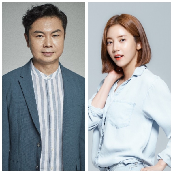 ▲ 오는 8일 충북 제천시 청풍호반무대에서 개막되는 '제15회 제천국제음악영화제' 개막식 사회를 맡게된 임원희(왼쪽)와 손담비.ⓒ제천국제음악영화제 제공