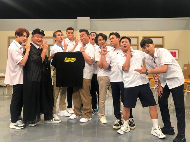 ▲ JTBC 예능 프로그램 '아는 형님'에 출연하는 뮤지컬 '시티오브엔젤'의 정준하, 이지훈, 테이.ⓒ샘컴퍼니 인스타그램