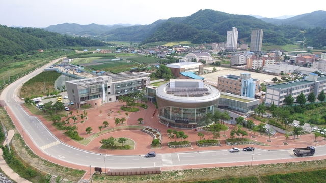 ▲ 청송군 종합문화복지타운 외경.ⓒ청송군
