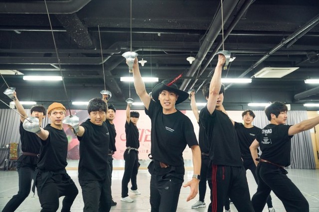 ▲ 뮤지컬 '시라노' 연습 현장.ⓒRG, CJ ENM