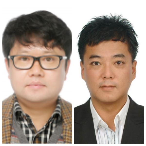 ▲ 한국교통대 박성영 교수(왼쪽)와 인인식 교수.ⓒ한국교통대
