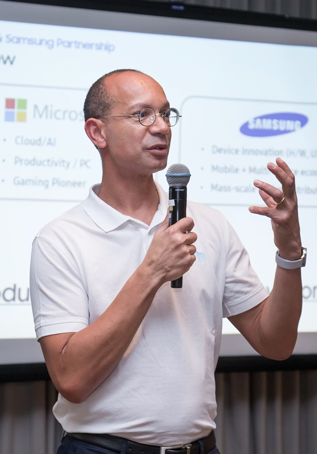 ▲ 패트릭 쇼메 삼성전자 무선사업부 부사장. ⓒ삼성전자