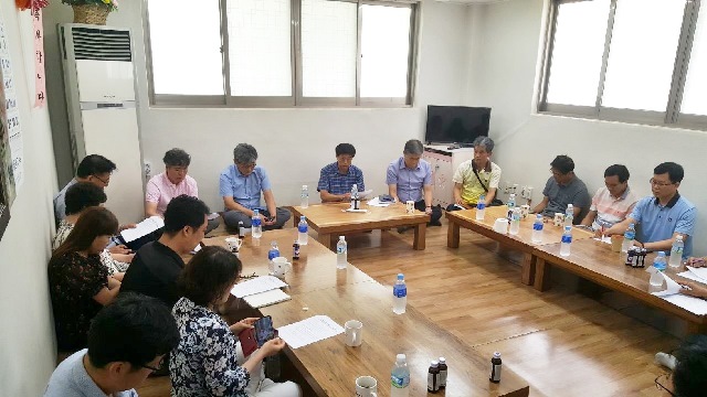 ▲ 오천읍 원리 주민대책설명회 개최 모습.ⓒ포항시