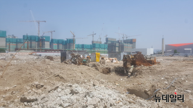 ▲ 서울의 한 재개발 공사 현장.ⓒ뉴데일리경제DB