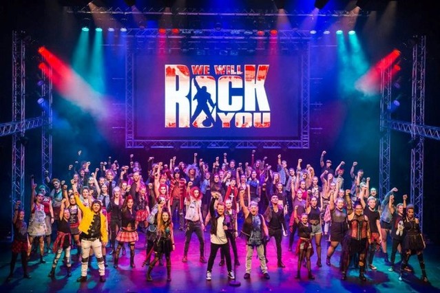 ▲ 뮤지컬 '위윌락유(We will rock you)' 공연 장면.ⓒ엠에스콘텐츠그룹