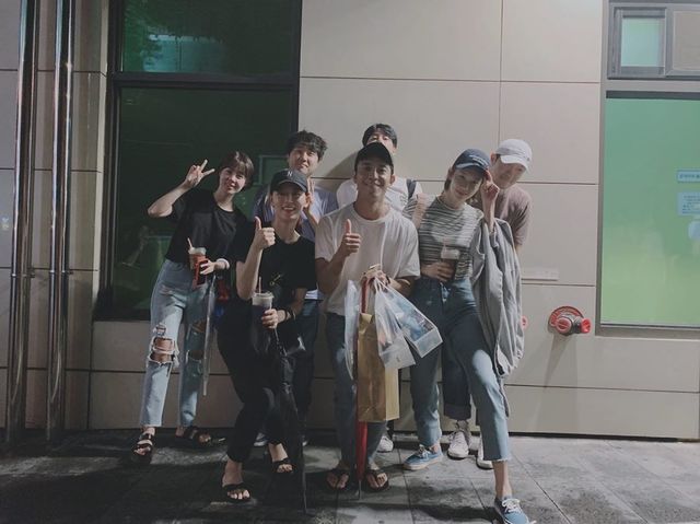 ▲ 연극 '프라이드' 관람 인증샷.ⓒ오혜원 인스타그램