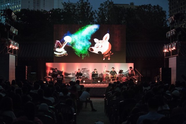 ▲ 덕수궁에서 열린 '동화음악회' 현장.ⓒ전통공연예술진흥재단