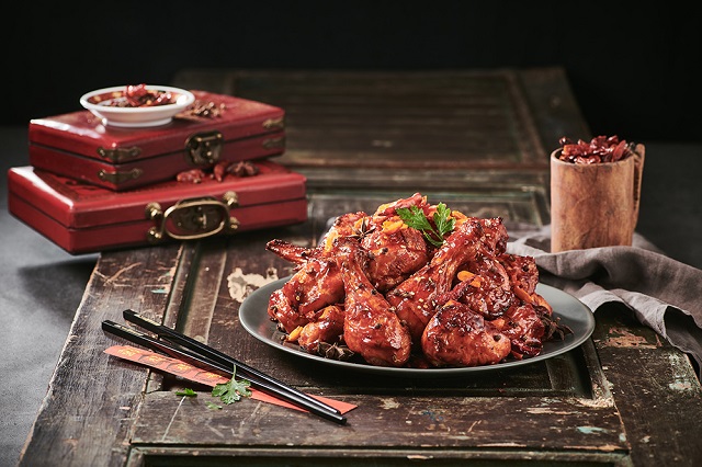 ▲ 허니마라치킨. ⓒ돈치킨