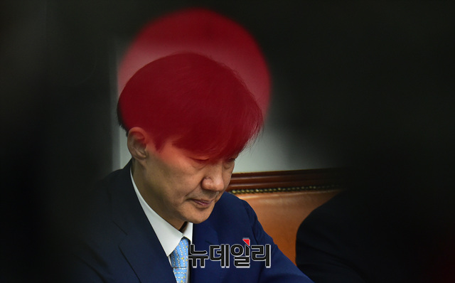 ▲ 조국 법무부장관 후보자.ⓒ뉴데일리DB