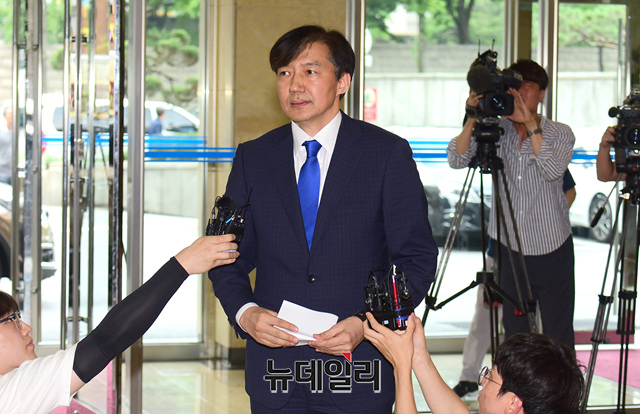 ▲ 조국 법무부장관 후보자. ⓒ이종현 기자