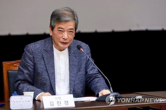 ▲ 21일 김진경 국가교육회의 의장은 