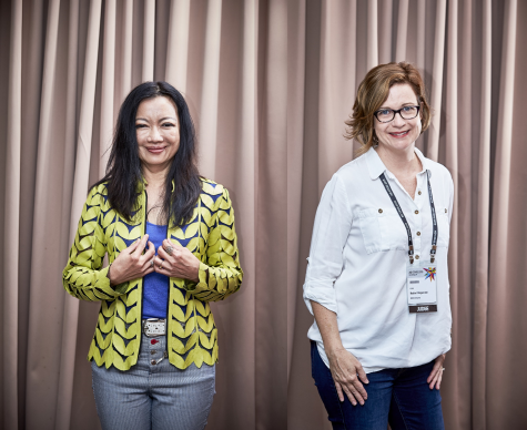 ▲ 주리펑 타이둠롱 GREYnJ United CCO과 로빈 피츠제럴드 BBDO 아틀란타 CCO ⓒ뉴데일리