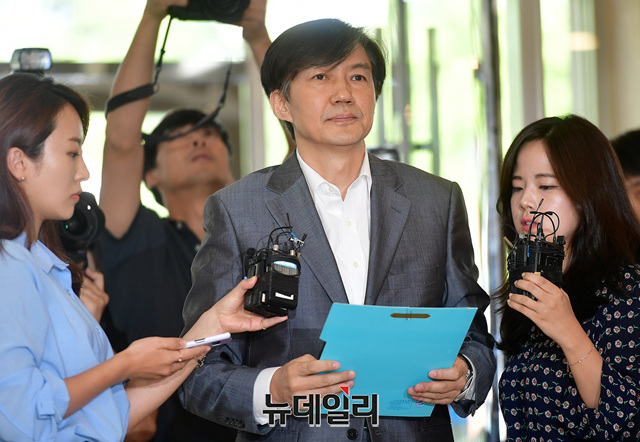 ▲ 조국 법무부장관 후보자. ⓒ정상윤 기자