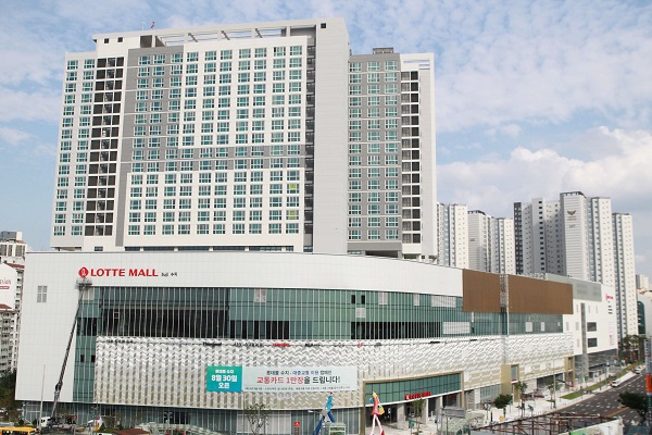 ▲ 롯데몰 수지 외관ⓒ롯데자산개발