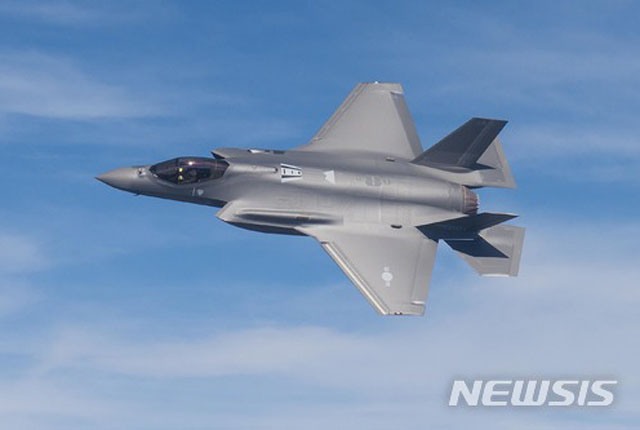 ▲ 한국 공군도 운용 중인 F-35A 스텔스 전투기. ⓒ뉴시스. 무단전재 및 재배포 금지.