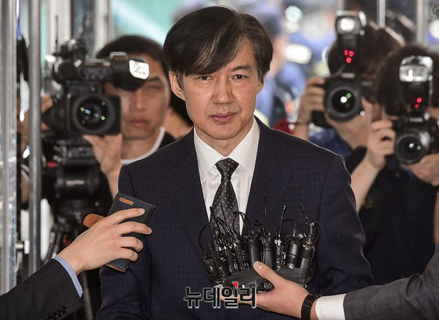 ▲ 조국 법무부 장관 후보자.ⓒ박성원 기자