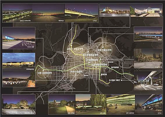 ▲ ‘밤이 아름다운 대구 만들기’야간경관 조성사업 개요.ⓒ대구시