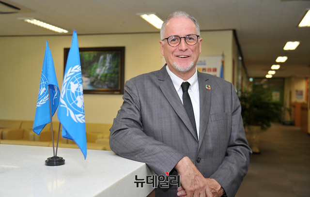 ▲ 쟝 다라공(Jean D'Aragon) UNOSD 원장ⓒ공준표 기자
