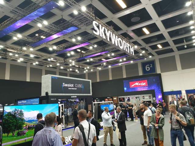 ▲ IFA 2019 스카이워스 전시장 전경. ⓒ장소희 기자