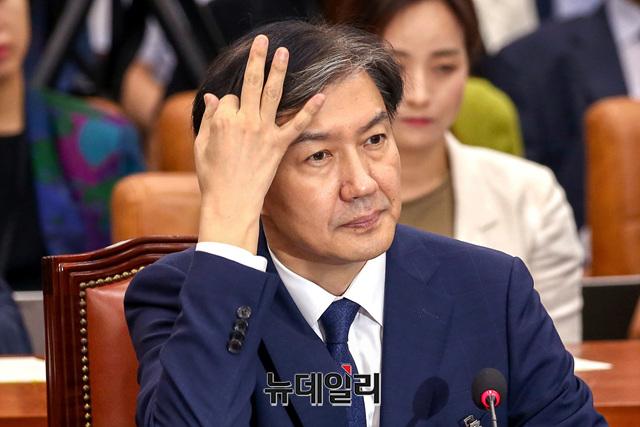 ▲ 조국 신임 법무부 장관 ⓒ이종현 기자