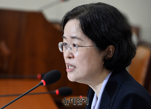 ▲ 9일 임명장을 수여받은 조성욱 공정거래위원장 ⓒ뉴데일리 DB