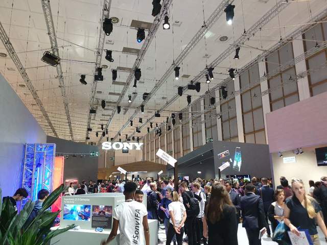 ▲ IFA 2019 소니 전시장 전경. ⓒ장소희 기자