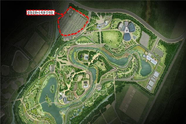 ▲ 태양광설치사업 제안공모 사업대상지 전체 모습.ⓒ행정중심복합도시건설청