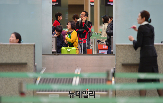 ▲ ▲ 인천공항 출국장 모습ⓒ뉴데일리