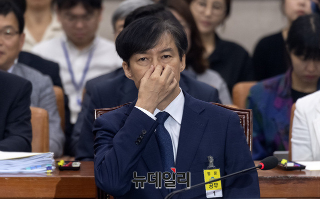 ▲ 조국 법무부 장관. ⓒ뉴데일리 DB