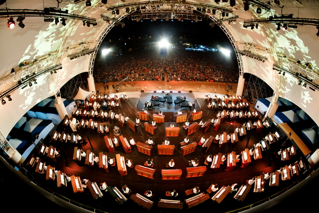 ▲ 28일 열릴 첫 번째 공연은 2018 달성 100대 피아노의 총 연출을 맡았던 피아니스트 박종훈이 지휘를 맡아 100대 피아노의 품격을 높이는 프로그램 편성으로 관객의 오감을 만족시킬 예정이다.ⓒ달성군