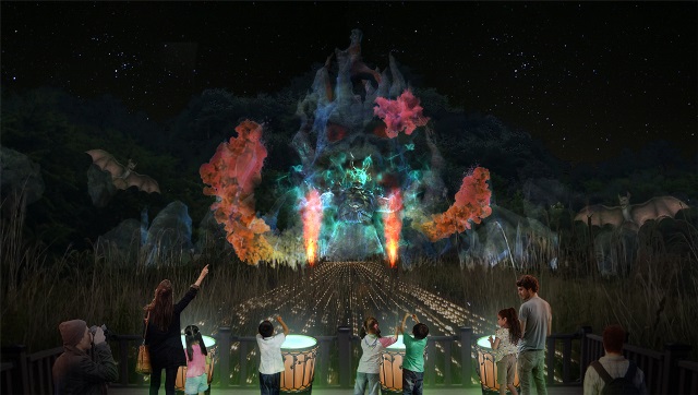 ▲ 루미나 나이트 워크 코스 내 예상도.ⓒ경주엑스포