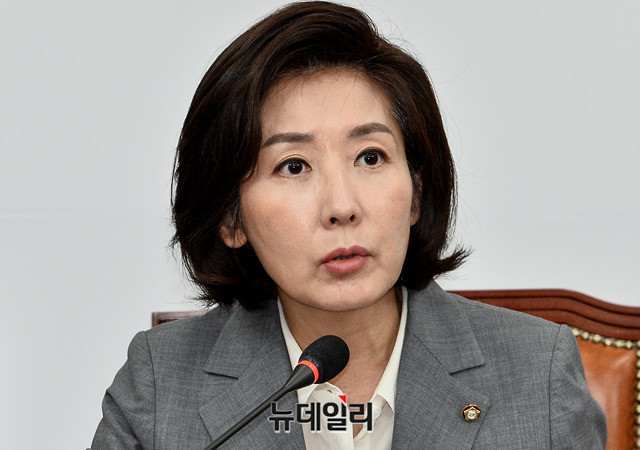 ▲ 나경원 자유한국당 원내대표. ⓒ박성원 기자