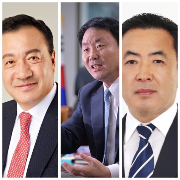 ▲ 자유한국당 엄태영 위원장(왼쪽), 박창식 중앙당 홍보위원장(가운데), 이찬구 바른미래당 제천단양 위원장.ⓒ엄태영, 박창식, 이찬구 제공