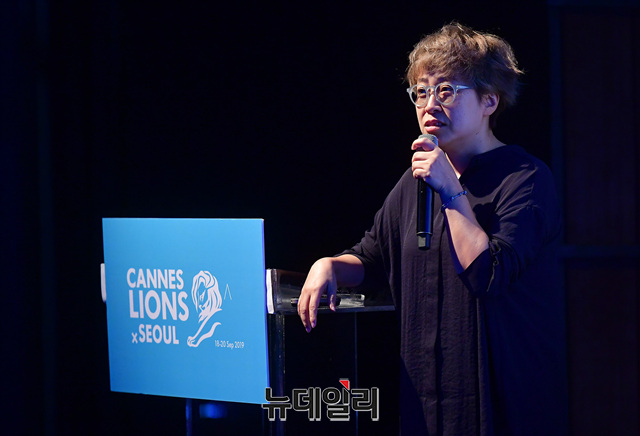 ▲ 김정아 이노션 ECD. ⓒ정상윤 기자